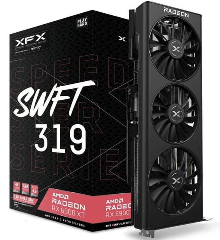 کارت گرافیک ایکس اف ایکس مدل SWFT 319 RX 6900 XT 16GB