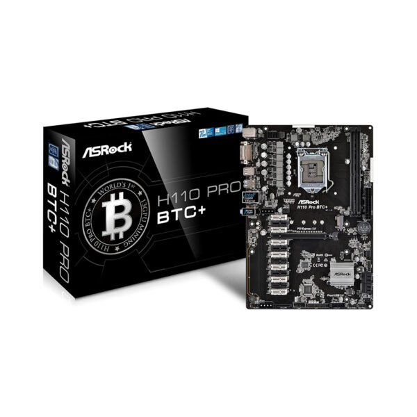 مادربرد ازراک مدل H110 PPO BTC PLUS (در حد نو)